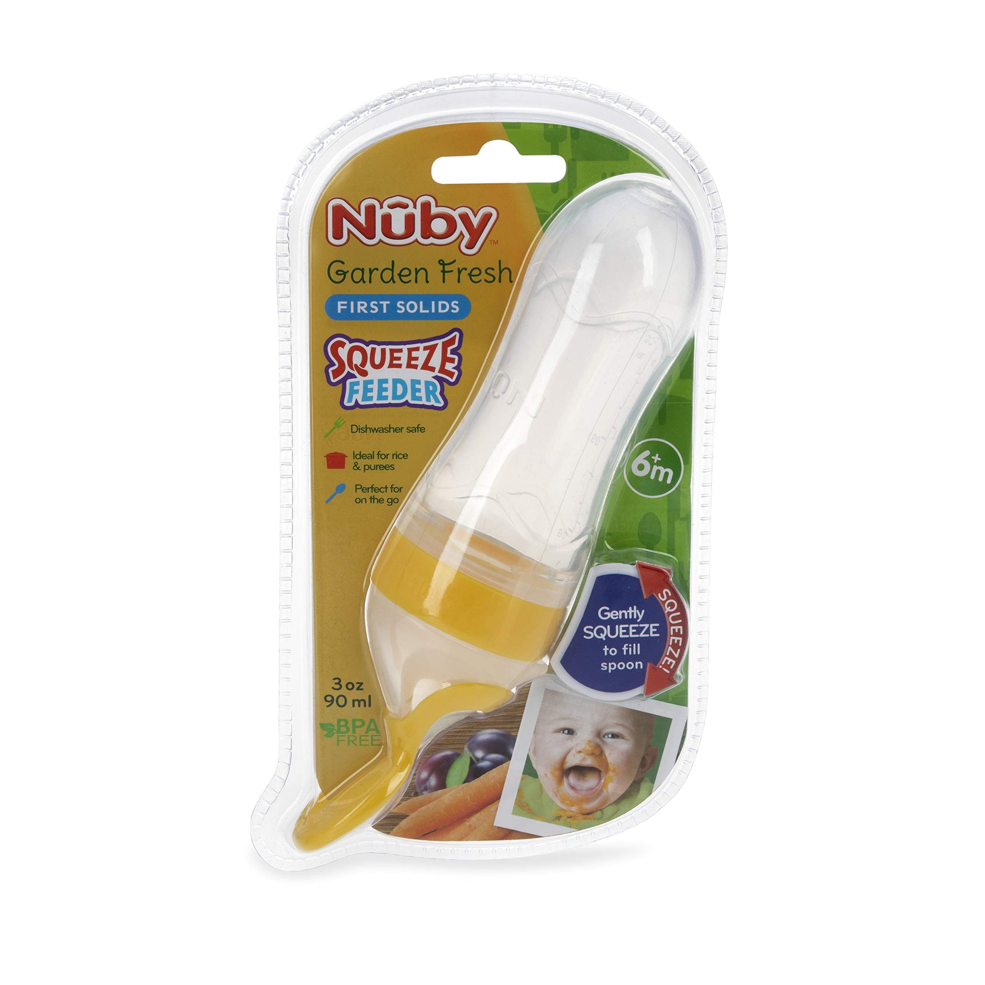 Juego de Cucharas Nuby Garden Fresh Multicolor para Niño