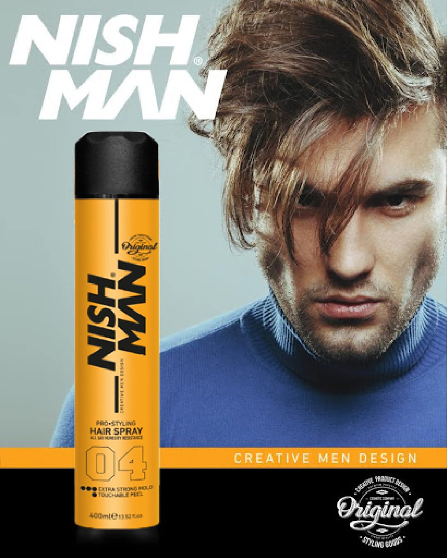 Spray para el Cabello Nishman 04 Serie Hair Styling