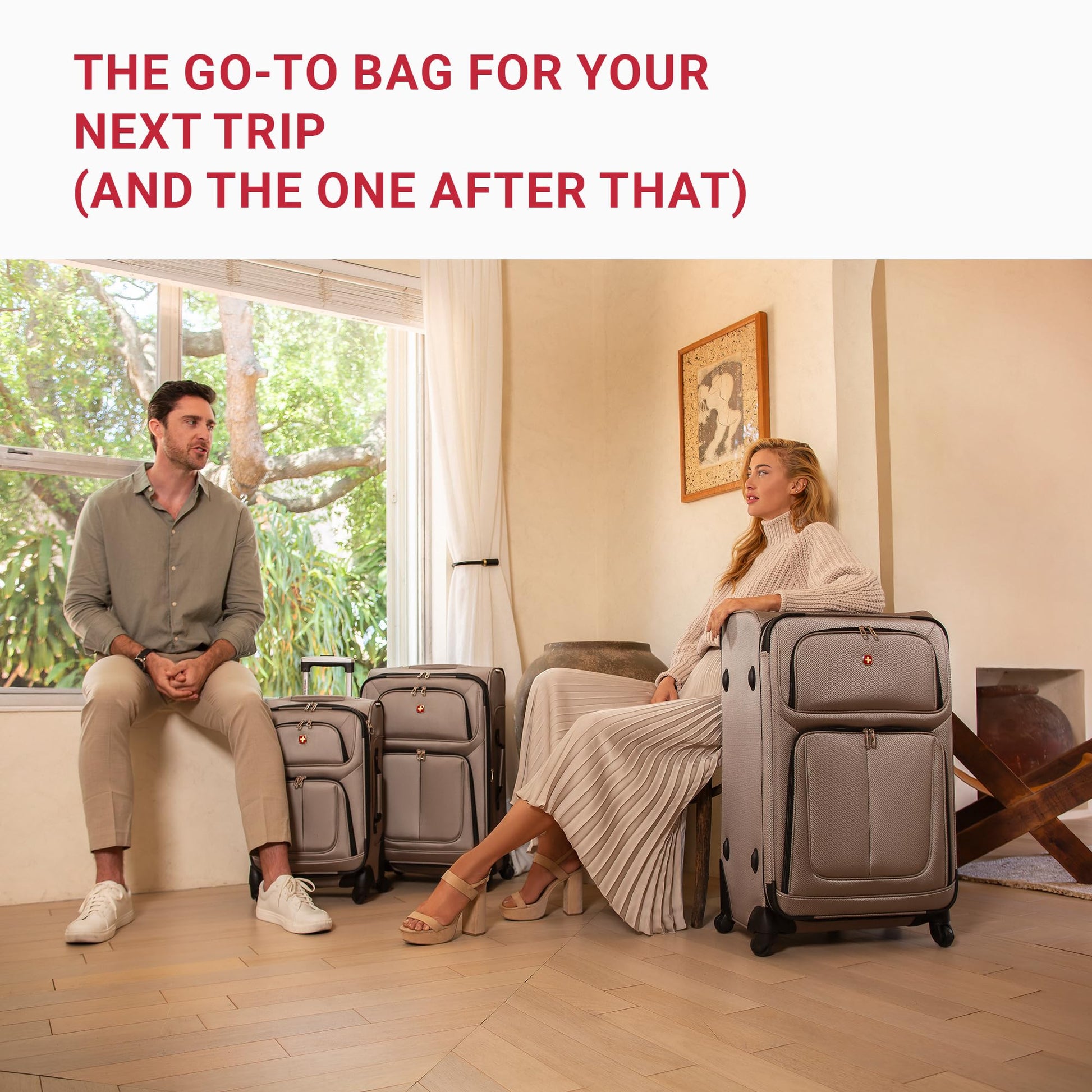 Equipaje Expandible SwissGear Sion Negro Carry-On 21 Pulgadas