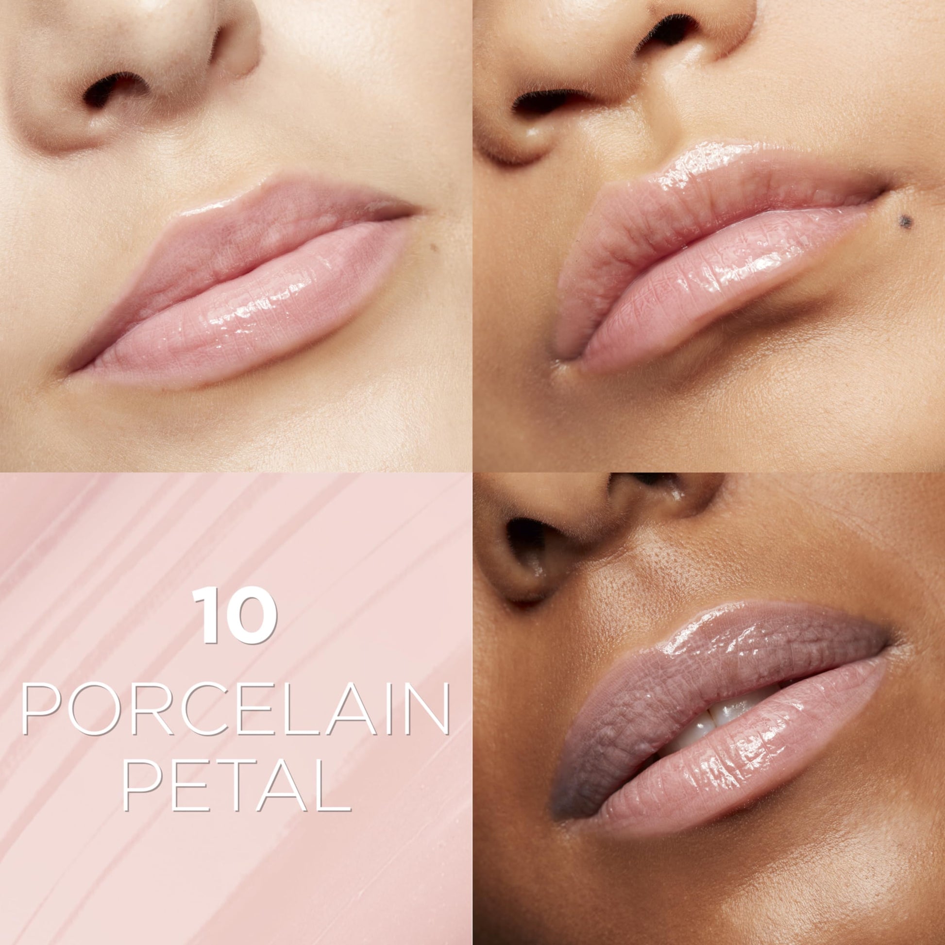 L'Oreal Paris Glow Paradise Hydrating Lip Balm-in-Gloss with Pomegranate Extract and Hyaluronic Acid, ultra-gentle, non-sticky formula, Porcelain Petal, 0.23 fl oz