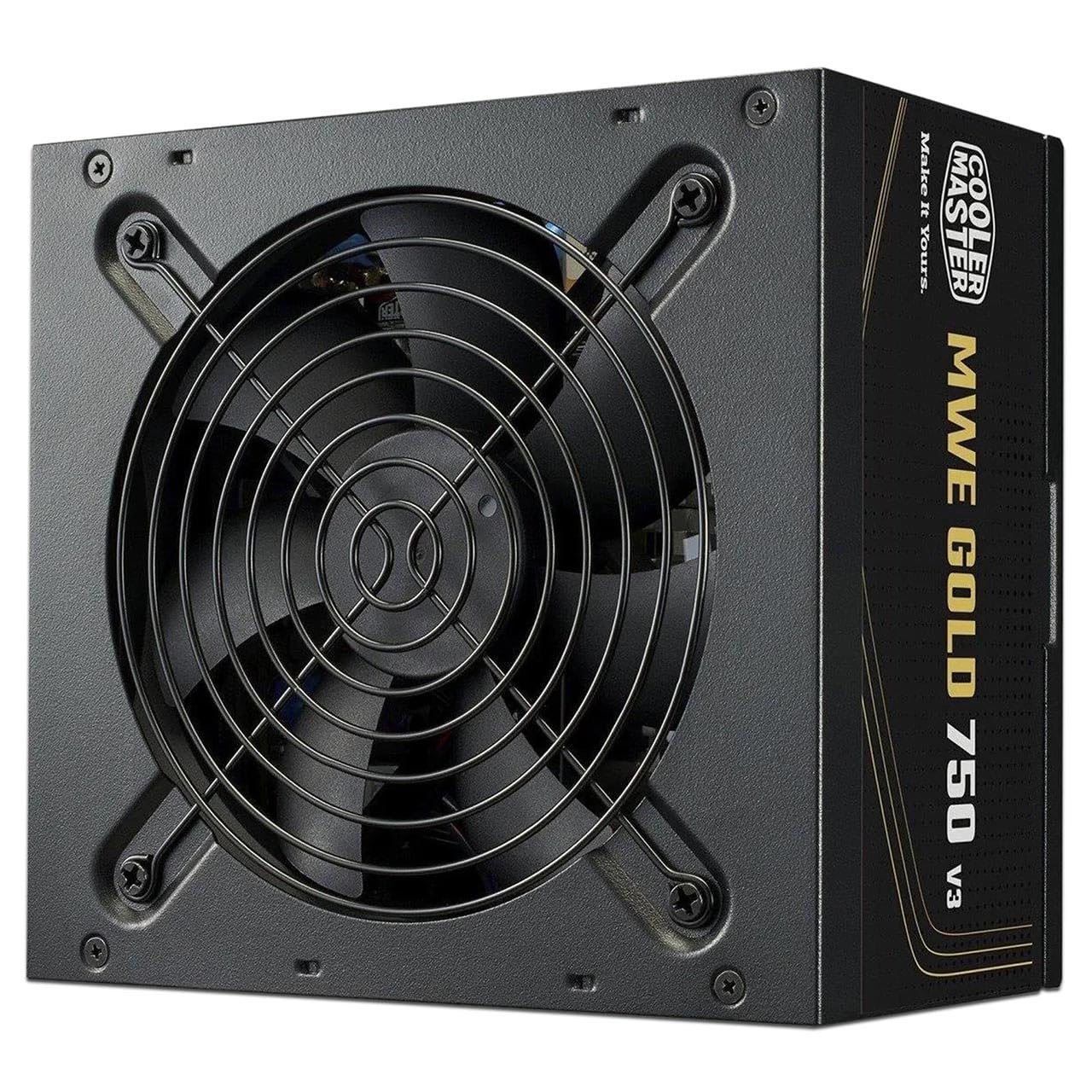 Fuente de Poder Cooler Master, MWE Gold 750 V3,ATX 12V Ver.3.1,NO Modular,PFC Act MPE-7506-ACAG-BUS
