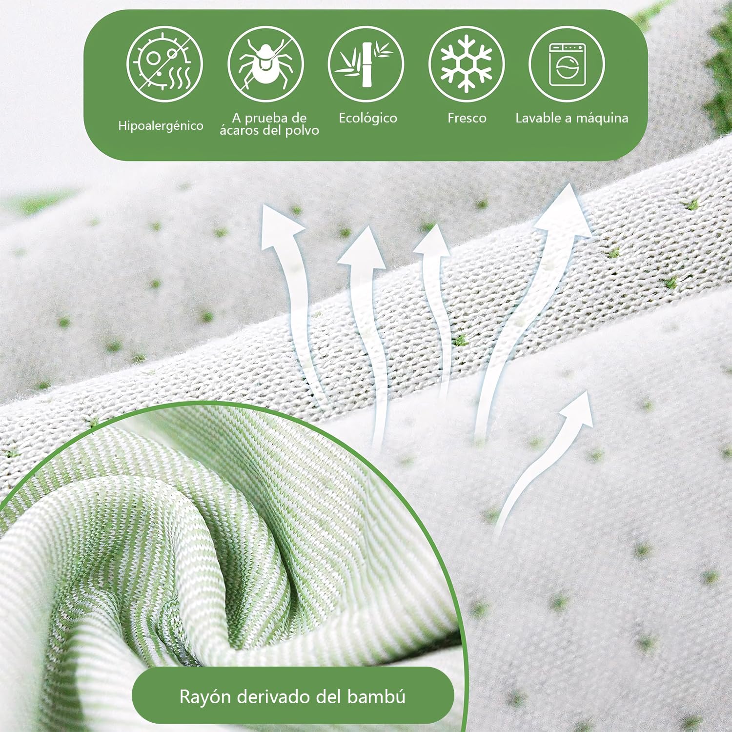 BYCRAY Paquete de 2 Almohadas para el Cuello Dormir, Almohada Cilindrica Cervical, Almohada Cilindrica para Piernas con Funda Extraíble Lavable,Transpirable y Suave, Cojín Medio Cilindro de Memory