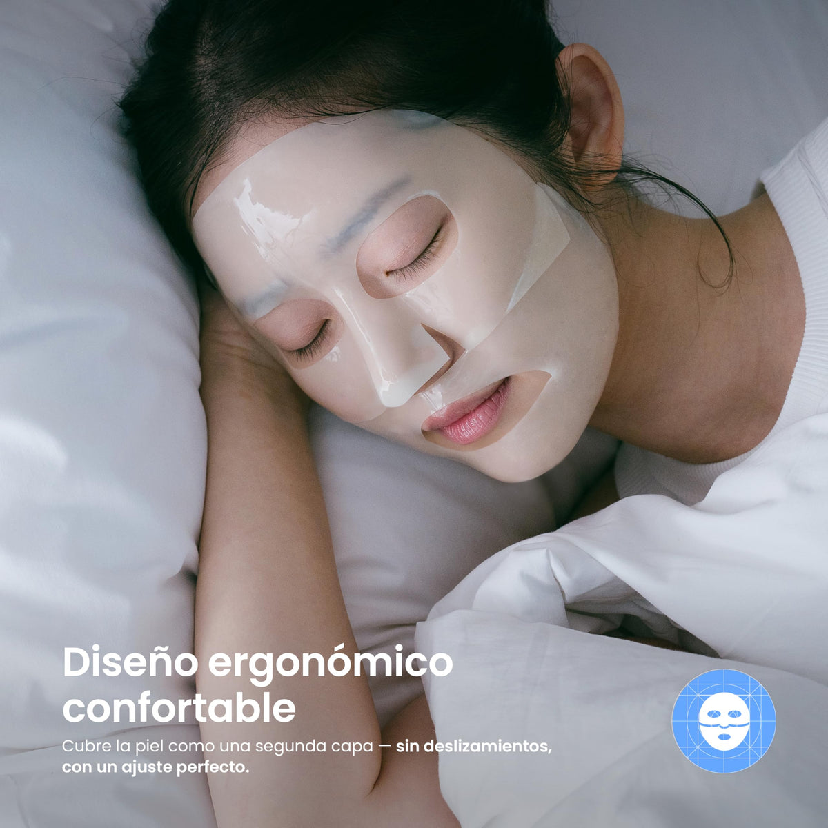 caraseoul Glowganic Pro Mascarilla de Hidrogel con Colágeno Vegano[16 uds]