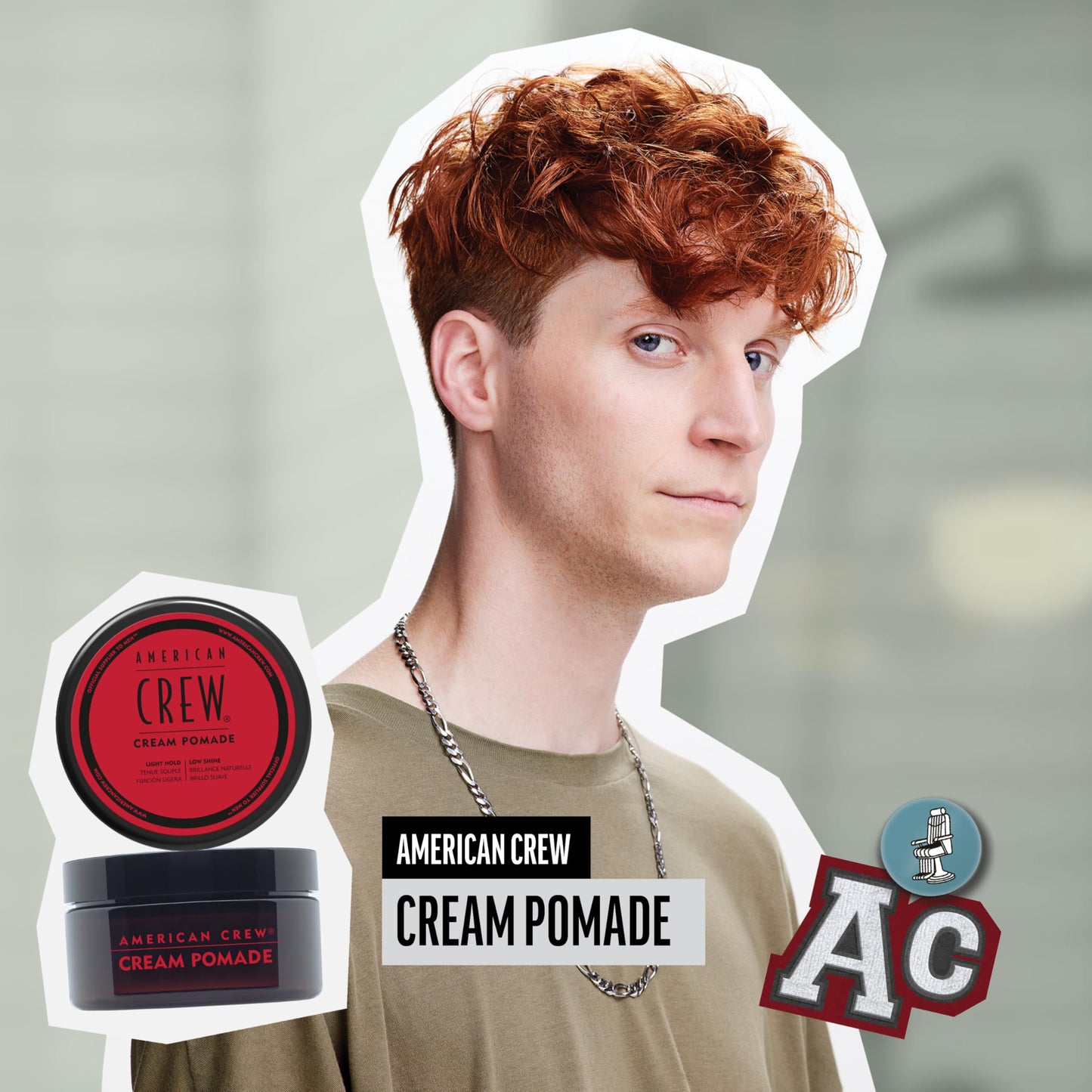 American Crew Cream Pomade 3Oz/85G