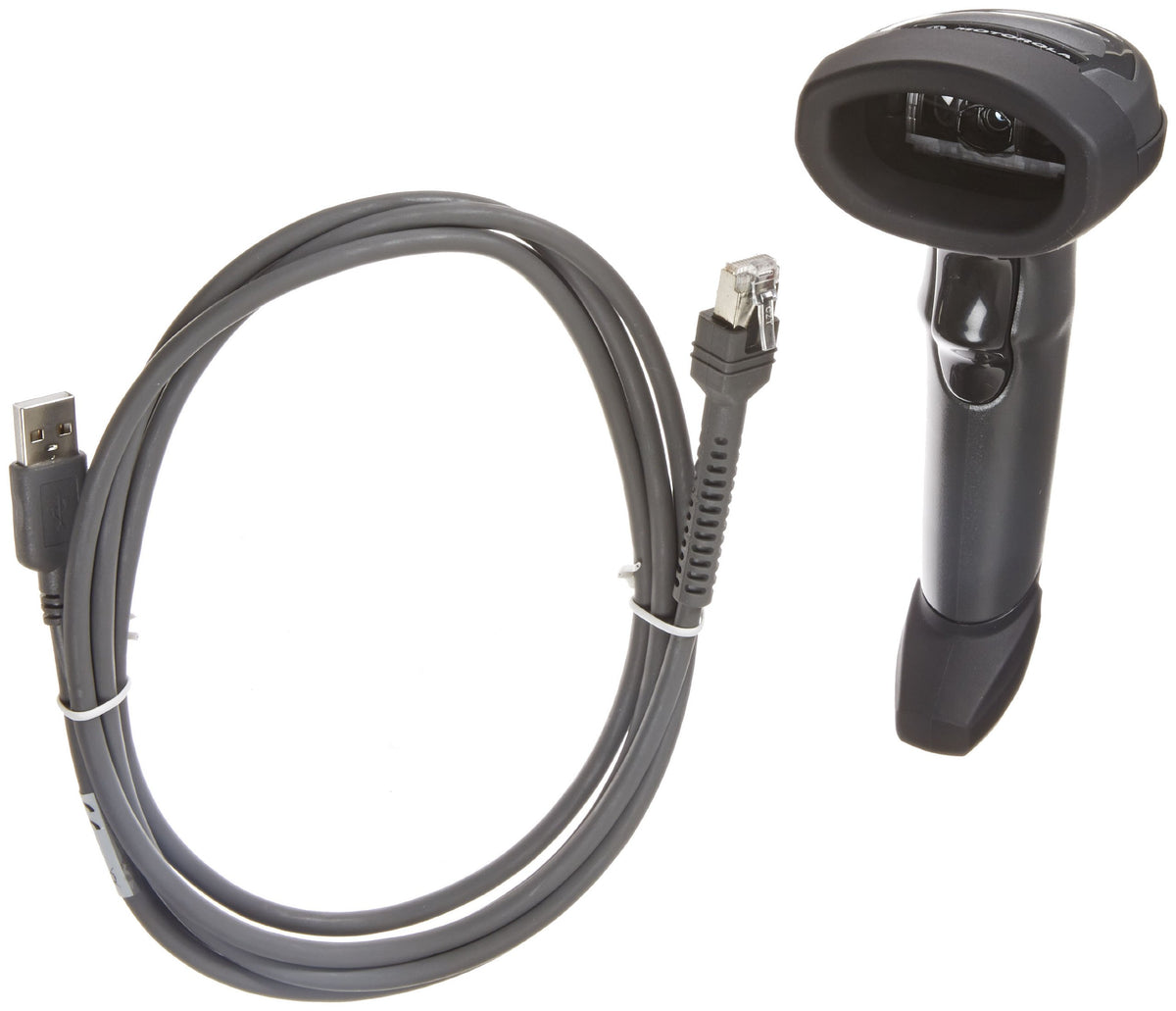 Escáner de Código de Barras Symbol LI2208 Negro Crepúsculo con Interfaz de Host USB y Soporte