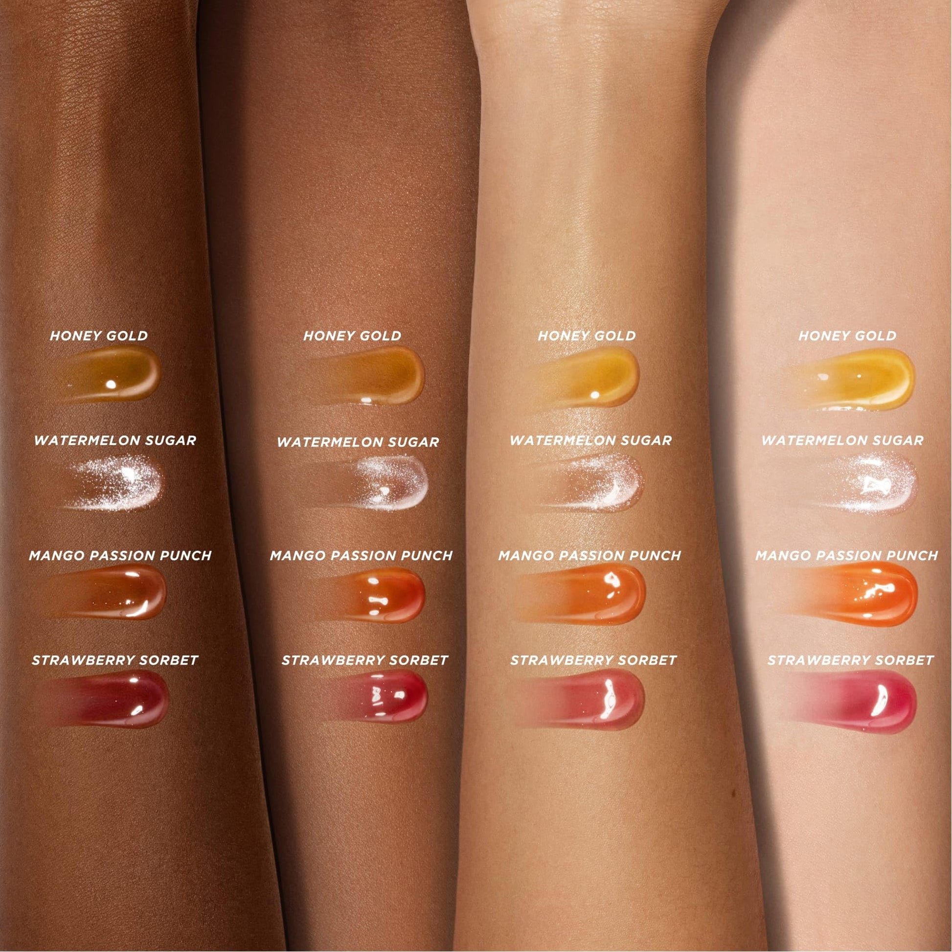 Honey infused Lip Oil (Mango Passion Punch, Pequeño) Gisou