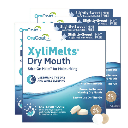 Discos Adherentes Orales Oracoat Xylimelts Dulce Suave