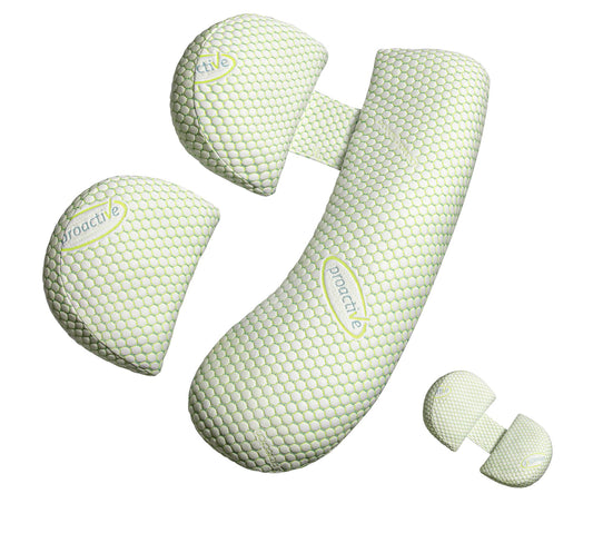 Almohada de Embarazo Suave con Funda Desmontable y Ajustable para Mujer