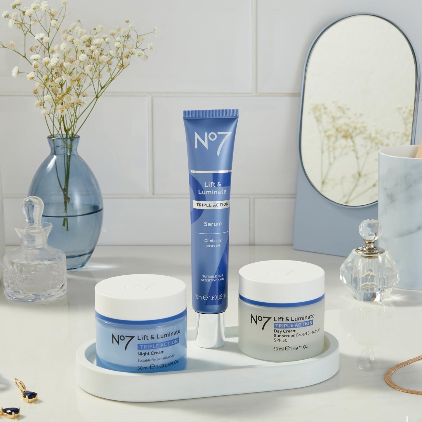 No7 Lift & Luminate Triple Action Day Cream SPF30 50ml