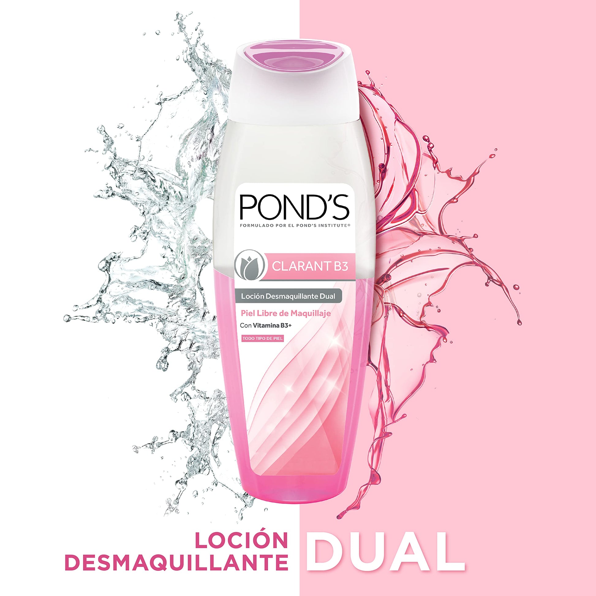 POND'S Desmaquillante bio hydratante 200 ml + Desmaquillante Clarant B3 200 ml