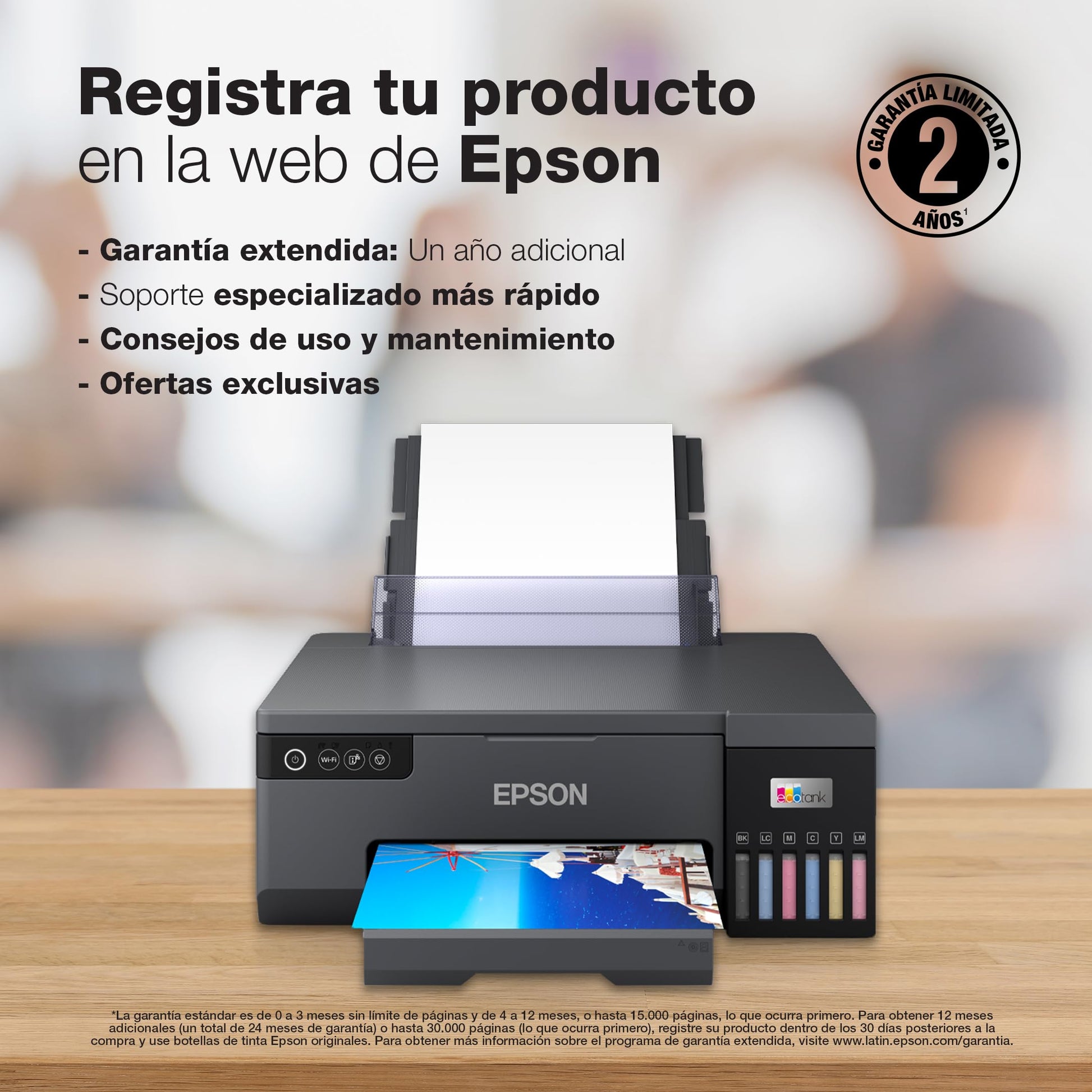 Epson Ecotank Impresora Fotográfica a Color L8050