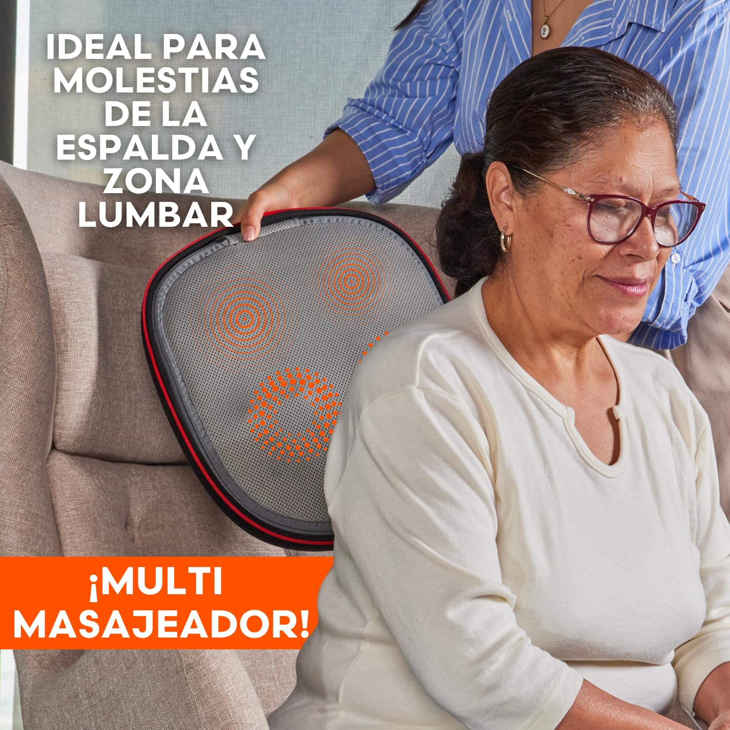 Masajeador de Pies Power Therapy Blanco con Calor Calmante y Amasado Profundo para Dolor y Circulación para Hombre