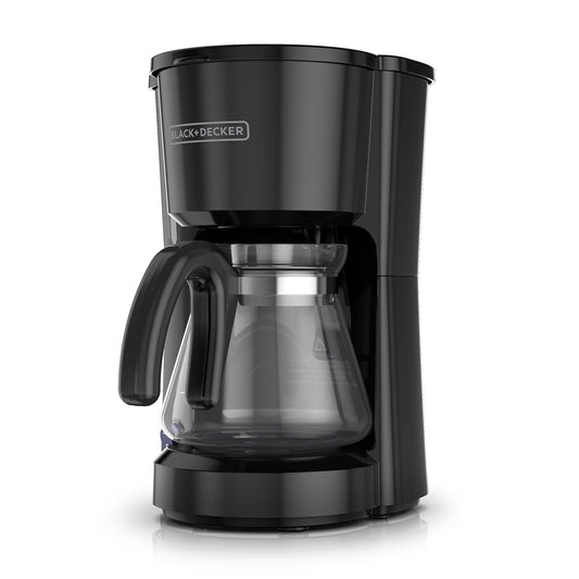 Black + Decker CM0700BZ Cafetera de 5 tazas, color negro