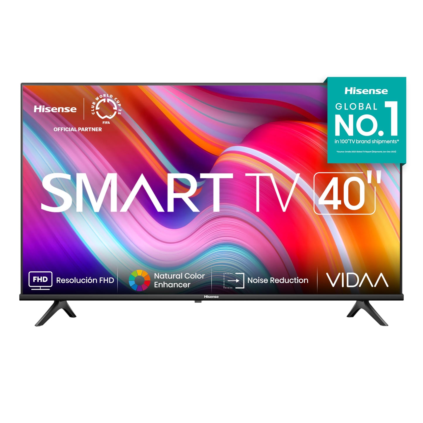 Hisense Pantalla 40" Pulgadas FHD Smart TV VIDAA 40A4KV