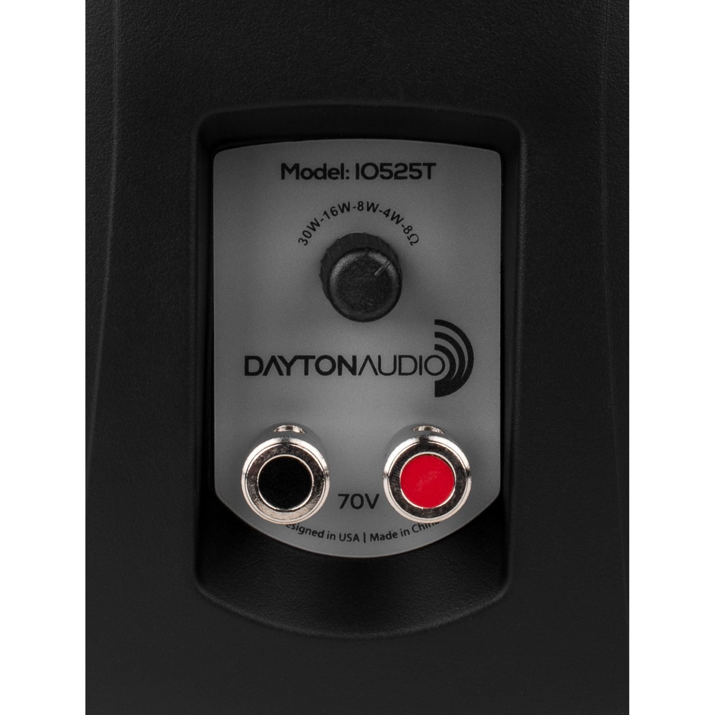 Dayton Audio IO525BT 2-Way 70V Indoor/Outdoor Bocina Pair, 5-1/4", black