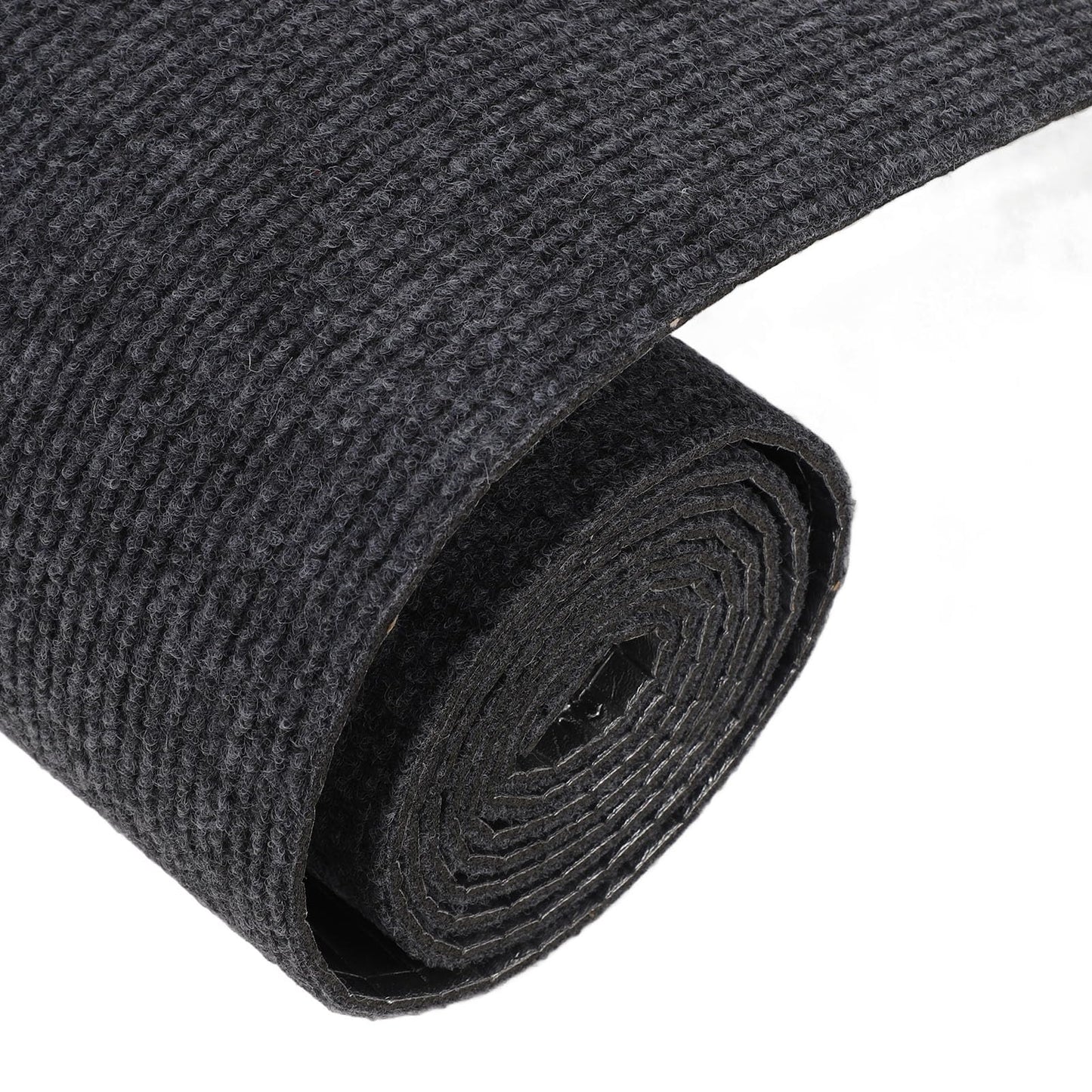 Jiawu Alfombrilla para Rascar Gatos, 15,7 X 78,8 Pulgadas, Rascador para Gatos Trepador, Alfombra Autoadhesiva Recortable, Protector para Rascar Gatos para sofá, Esquina de Pared (Gris
