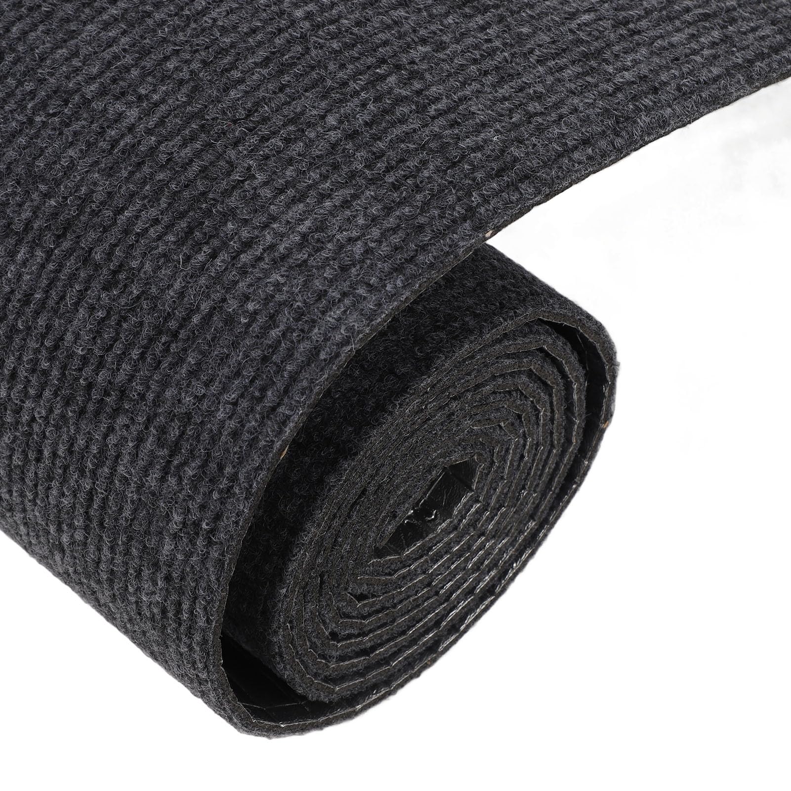 Jiawu Alfombrilla para Rascar Gatos, 15,7 X 78,8 Pulgadas, Rascador para Gatos Trepador, Alfombra Autoadhesiva Recortable, Protector para Rascar Gatos para sofá, Esquina de Pared (Gris