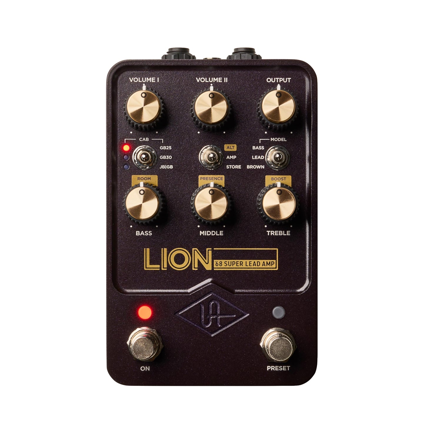 Pedal de Amplificador Universal Audio Lion 68 Super Lead