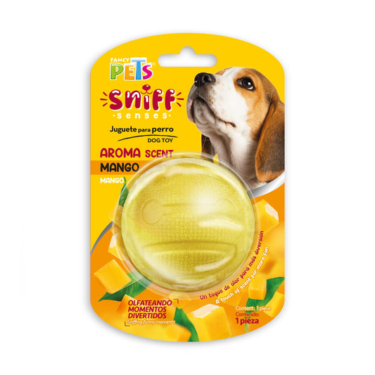 Fancy Pets Pelota Sniff con Aroma A Mango para Perro