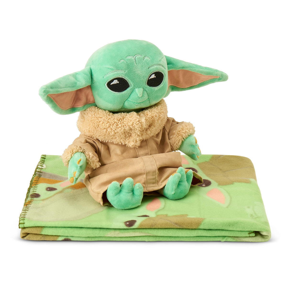 Northwest Star Wars - Juego de Manta de Almohada y Forro Polar The Mandalorian Character Hugger, 40 x 50 Pulgadas, el niño