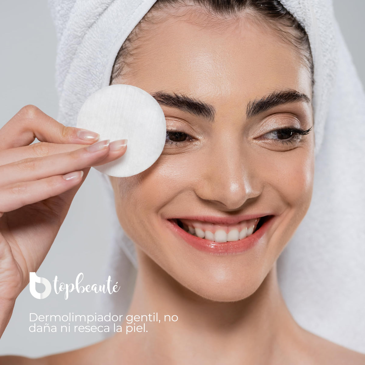Top Beauté - Desmaquillante de ojos Facial Limpiadora Hidratante Antioxidante Avena Té Verde y Pepino Cleanser Lotion 250ml - desmaquillante y limpiador dérmico con tecnología micelar