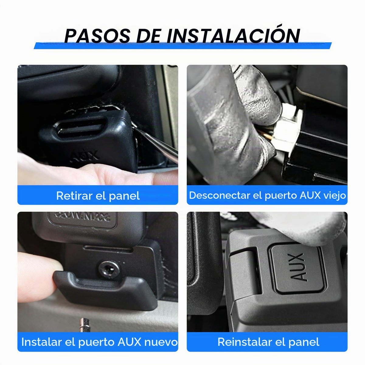 Puerto Auxiliar de Repuesto PANNUOSCS para Honda CRV 2006