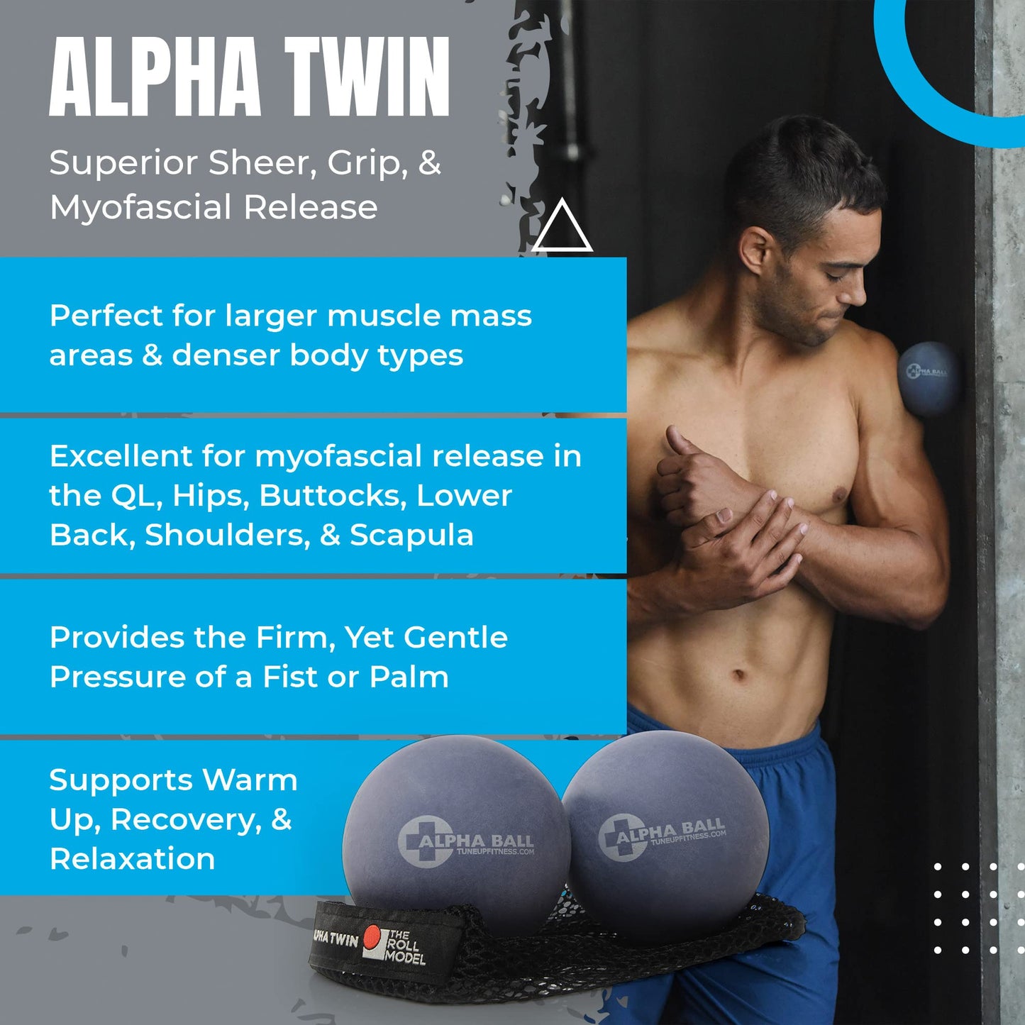 Bolas de Terapia Yoga Tune Up Alpha Twin