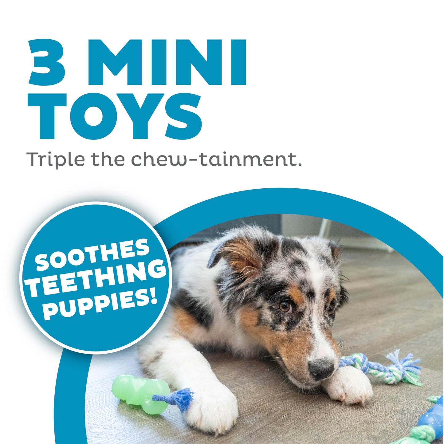 Juguete Masticable Petstages Mini Gran Tamaño para Perros Pequeños y Cachorros