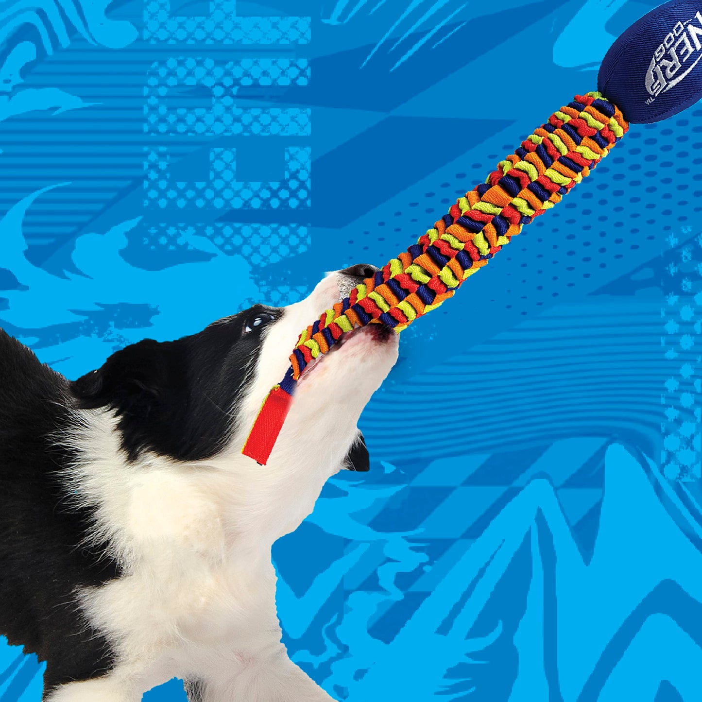 Cadena para Remolque Nerf Dog Azul Verde Naranja Rojo con Vortex Arco Iris