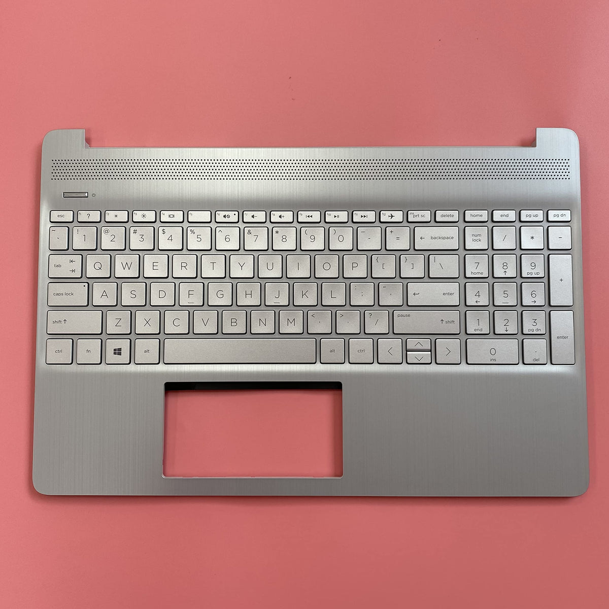 Funda Superior de Teclado Repuesto HP Plateado L63578-001