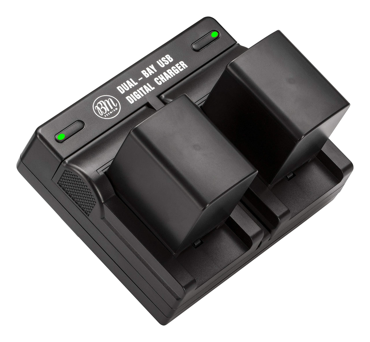 BM Premium 2-Pack of BP820 Batteries and USB Dual Battery Charger for Canon VIXIA HFG10 HFG20 HFG30 HFG40 HFM41 HFM400 HFS21 HFS30 HFS100 HFS200 HF11 HF20 HF21 HF200 HG20 HG21 XA10 XA20 XA25 XA30 XA35