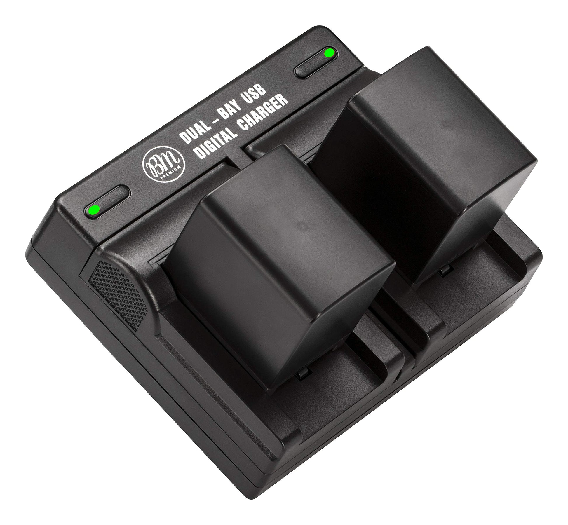BM Premium 2-Pack of BP820 Batteries and USB Dual Battery Charger for Canon VIXIA HFG10 HFG20 HFG30 HFG40 HFM41 HFM400 HFS21 HFS30 HFS100 HFS200 HF11 HF20 HF21 HF200 HG20 HG21 XA10 XA20 XA25 XA30 XA35