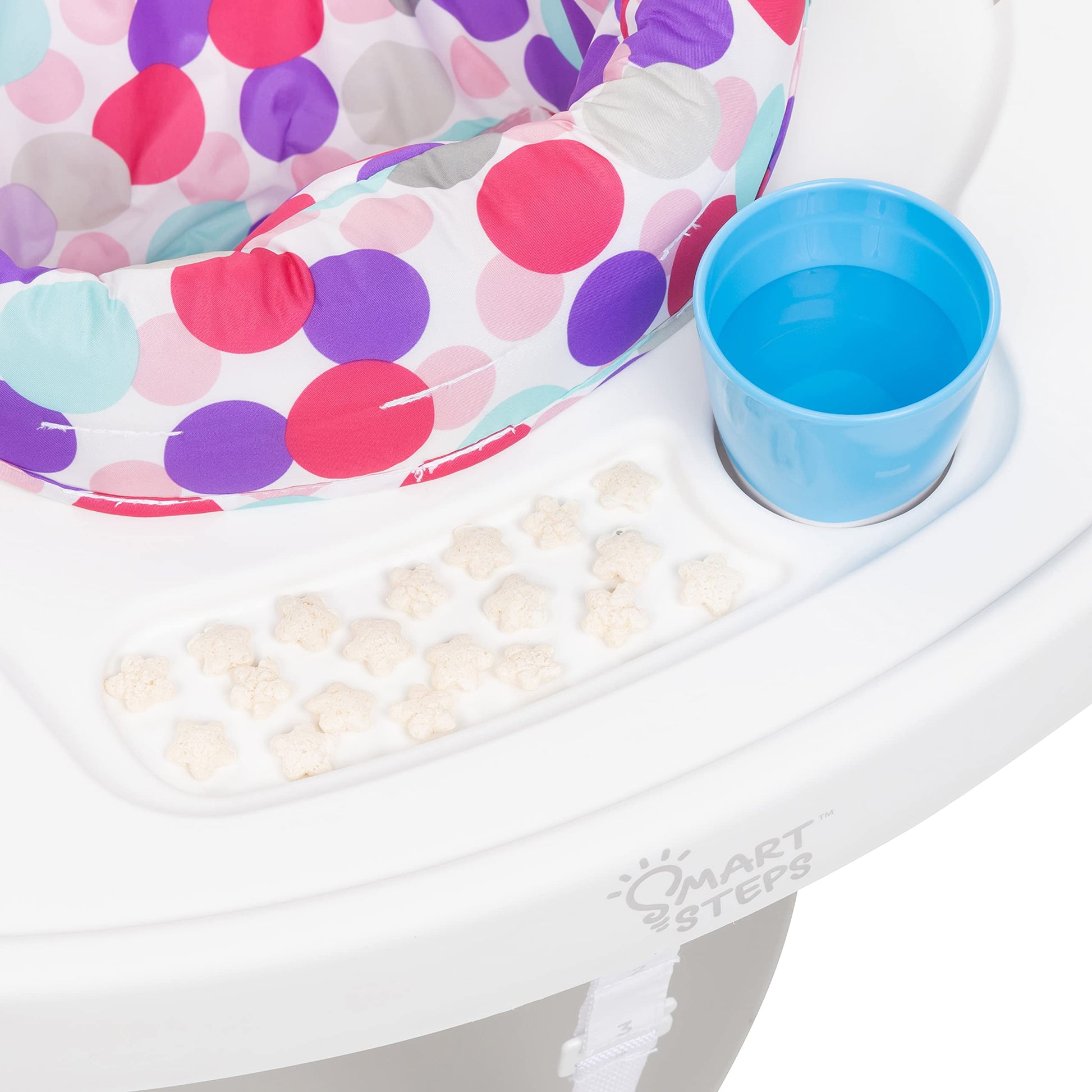 Centro de Actividades 3 en 1 Smart Steps Rosa Princesa con Juguetes de Aprendizaje STEM