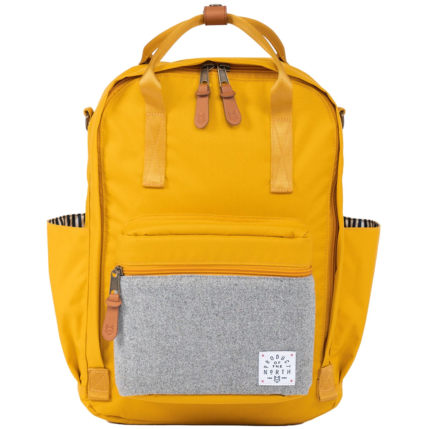 Product of the North Kids Pacific - Mochila sostenible para pañales, Azafrán, Bolsa Elkin