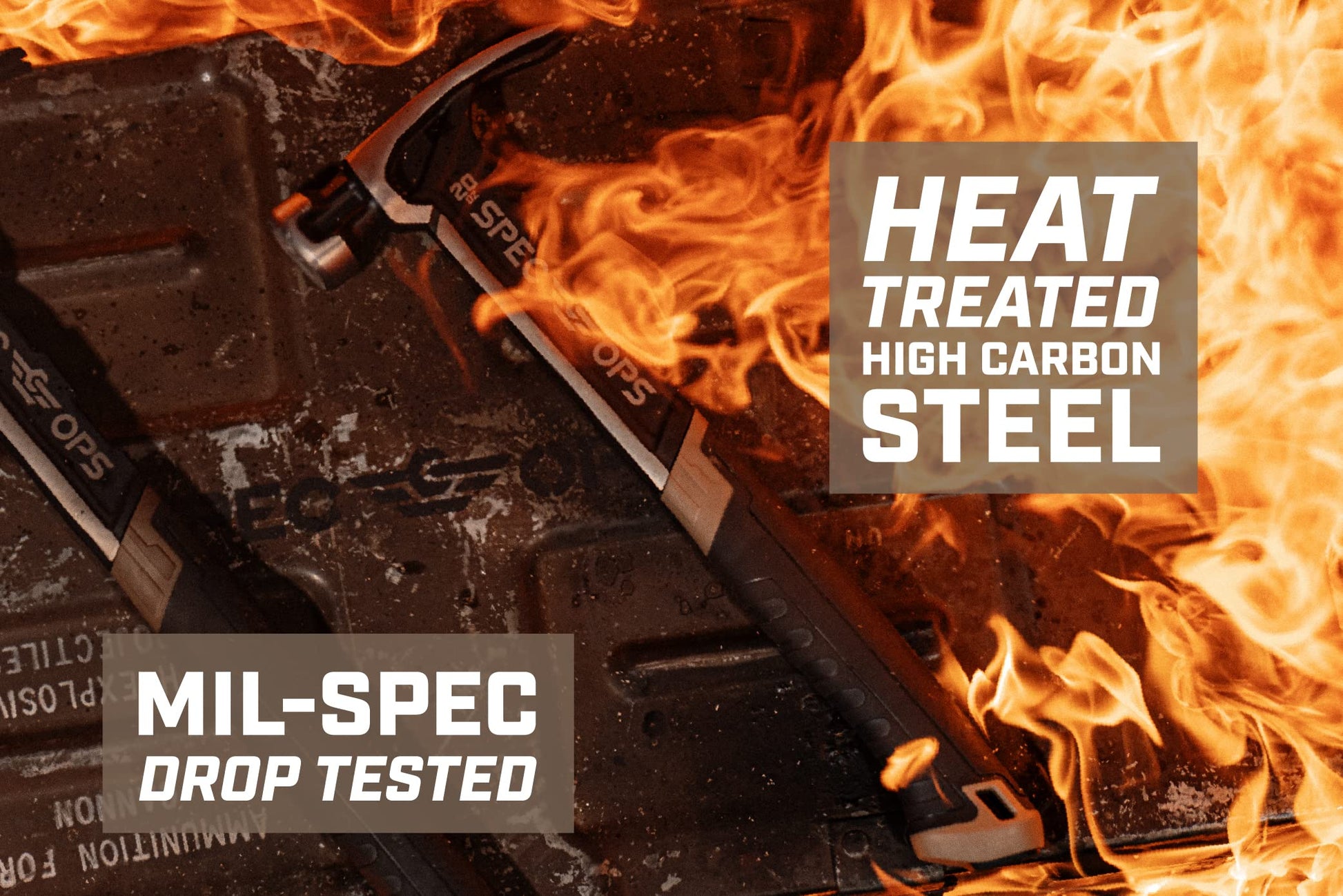 Martillo de Encuadre Spec Ops Tools Negro Garra Rasgada Absorbente de Golpes