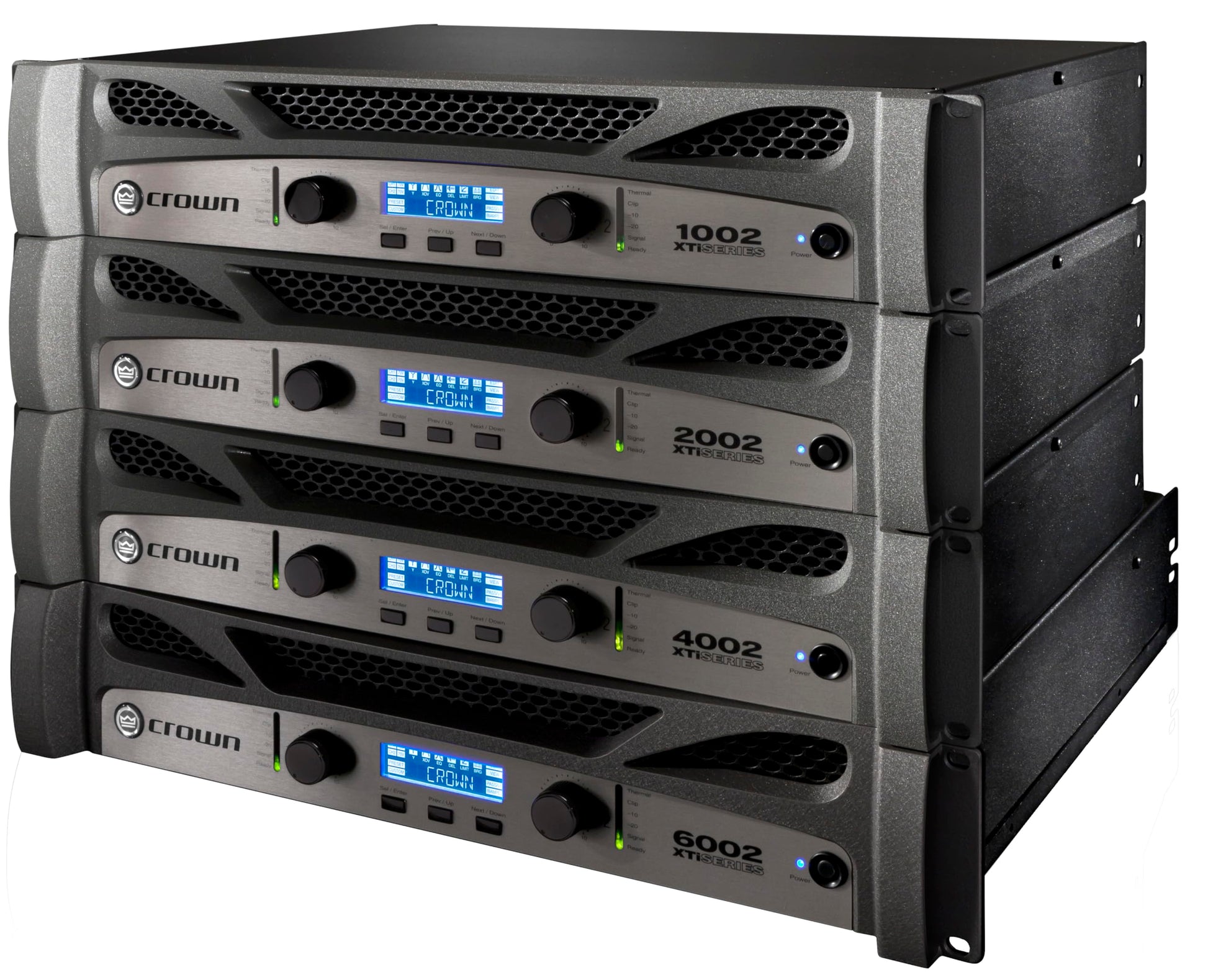 Crown XTi4002 amplificador de potencia de dos canales, 1200 vatios a 4Ω
