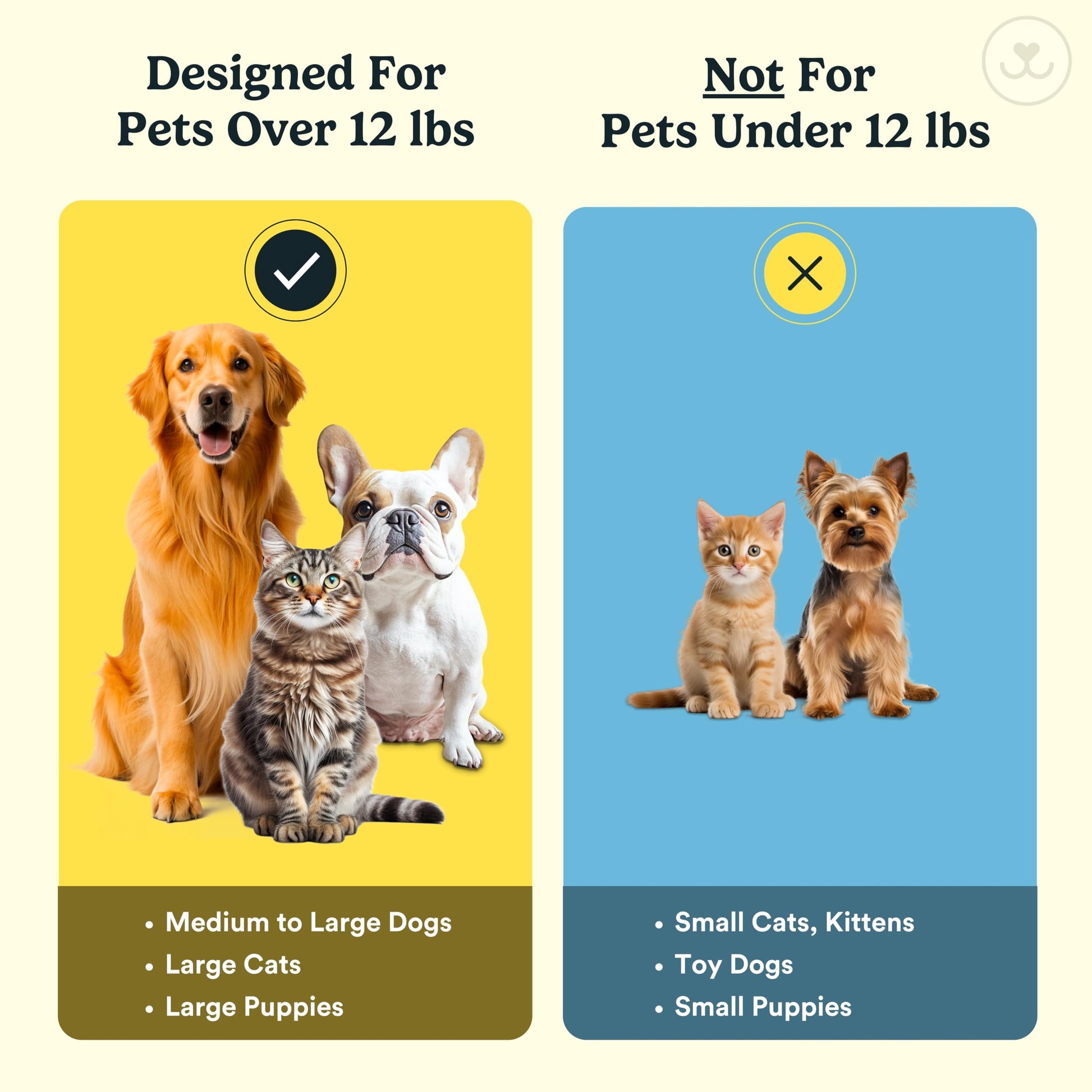 Barkley's 360º Cepillo de dientes para perros – Diseño ergonómico – Cerdas completas para una fácil limpieza – Juego de 2 unidades, color rosa