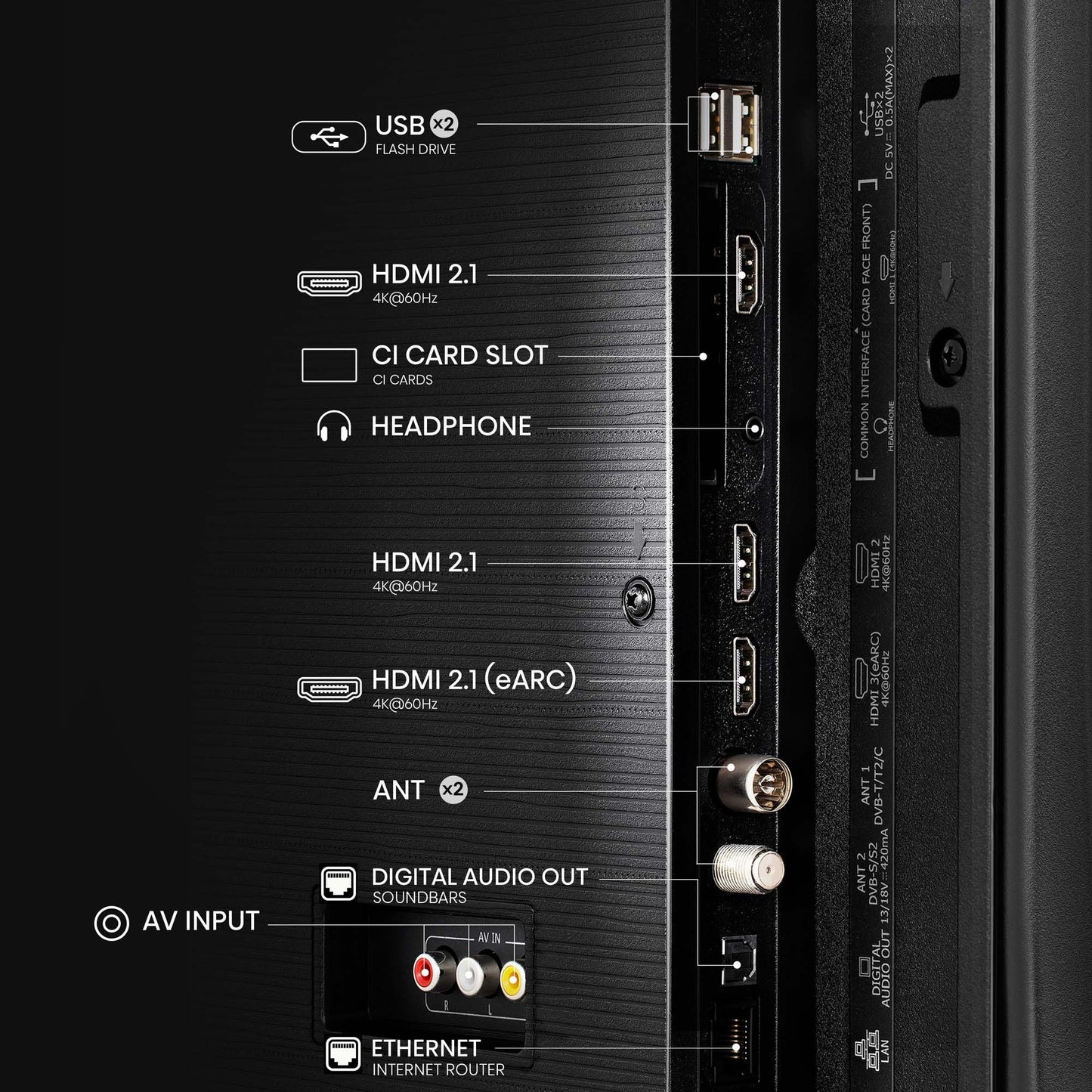 Hisense Pantalla UHD 4K de 50" 50A6NV, VIDAA Smart TV, 50 Pulgadas, Dolby Vision, Modo Juego Plus, DTS Virtual X, Control por Voz televisor, Doble Control de Volumen, (Nuevo 2024)
