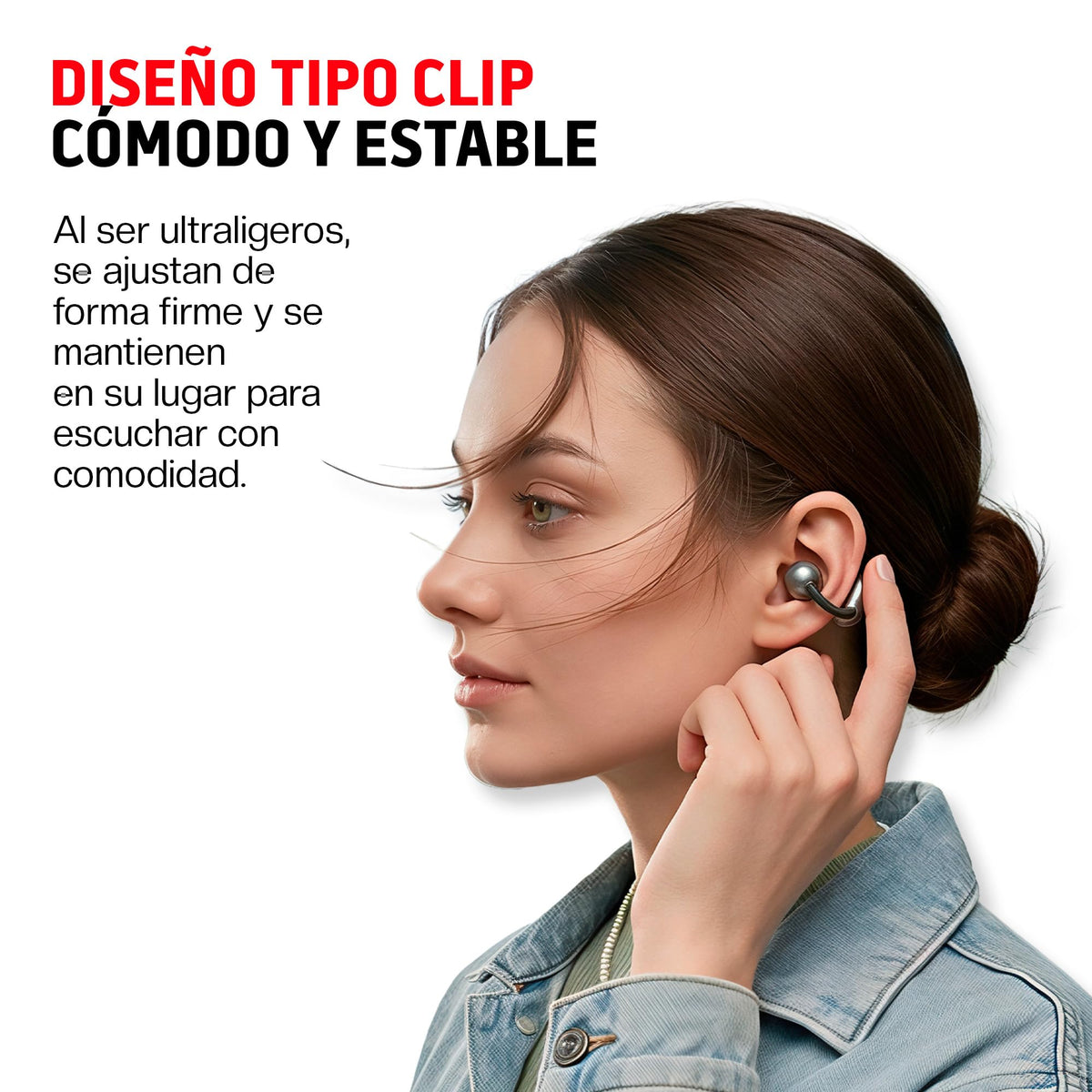 Audífonos Inalámbricos Redlemon Clip Azul Bluetooth 6.0 Deportivos
