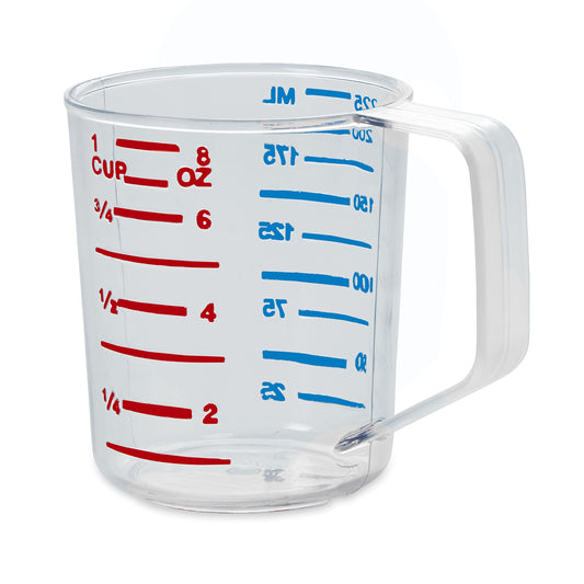 Taza Medidora Rubbermaid Commercial Transparente 8 Onzas para Gorilas