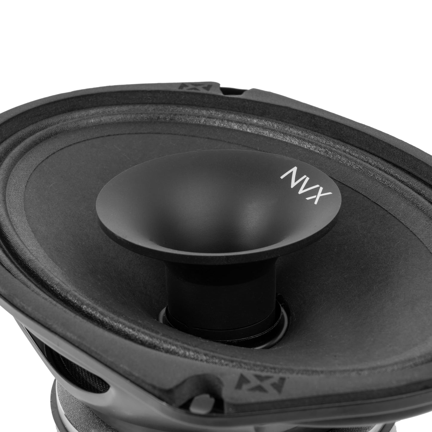 NVX® VPRO69H - Altavoz premium de 6 x 9 pulgadas, 400 W máximo, 200 W RMS, 4 ohmios, bobina de voz de 1.5 pulgadas, audio profesional coaxial con altavoz de agudos de bocina, fácil de instalar en