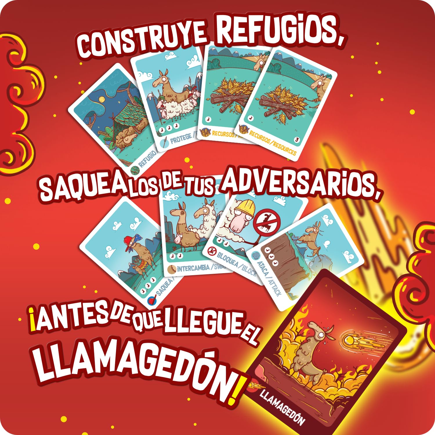 Juego de Mesa MAR LÚDICO Español Llamagedon