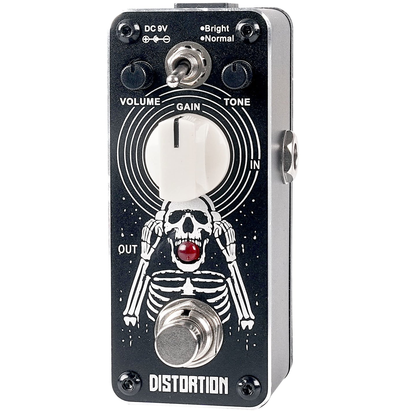 Pedal de Distorsión Sondery Brillante y Normal Sonido Clásico Británico años 70-80 para Guitarras Eléctricas