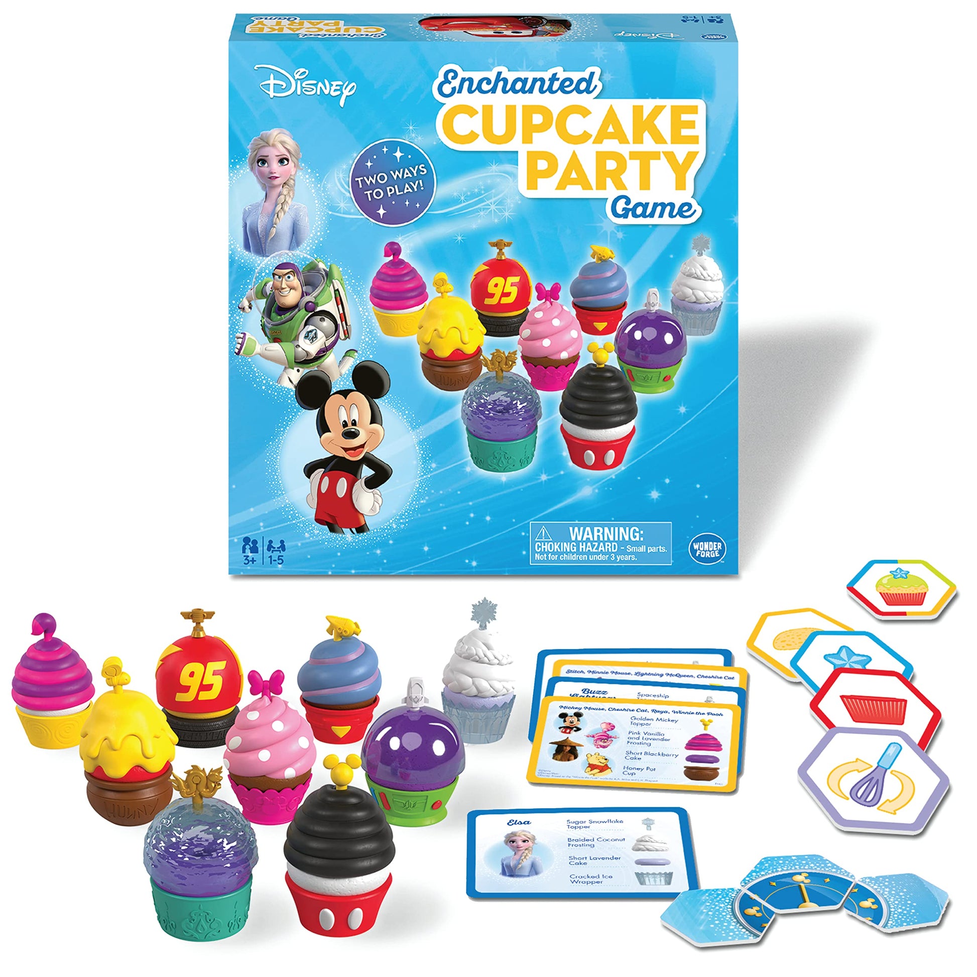 Juego de Fiesta Wonder Forge Disney Magdalenas Encantadas para Niños