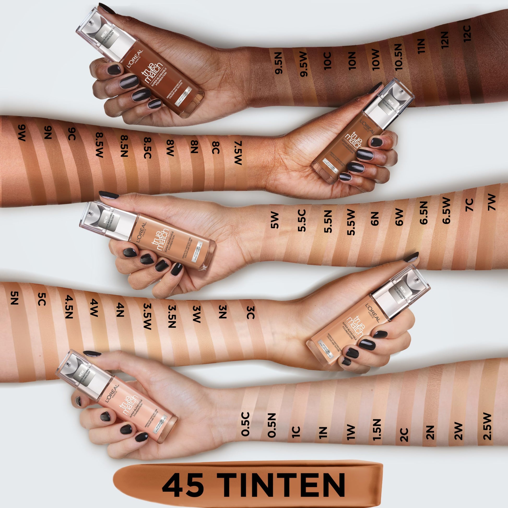 L'Oreal Paris Base de maquillaje l'oreal paris true match, tono 6 n honey