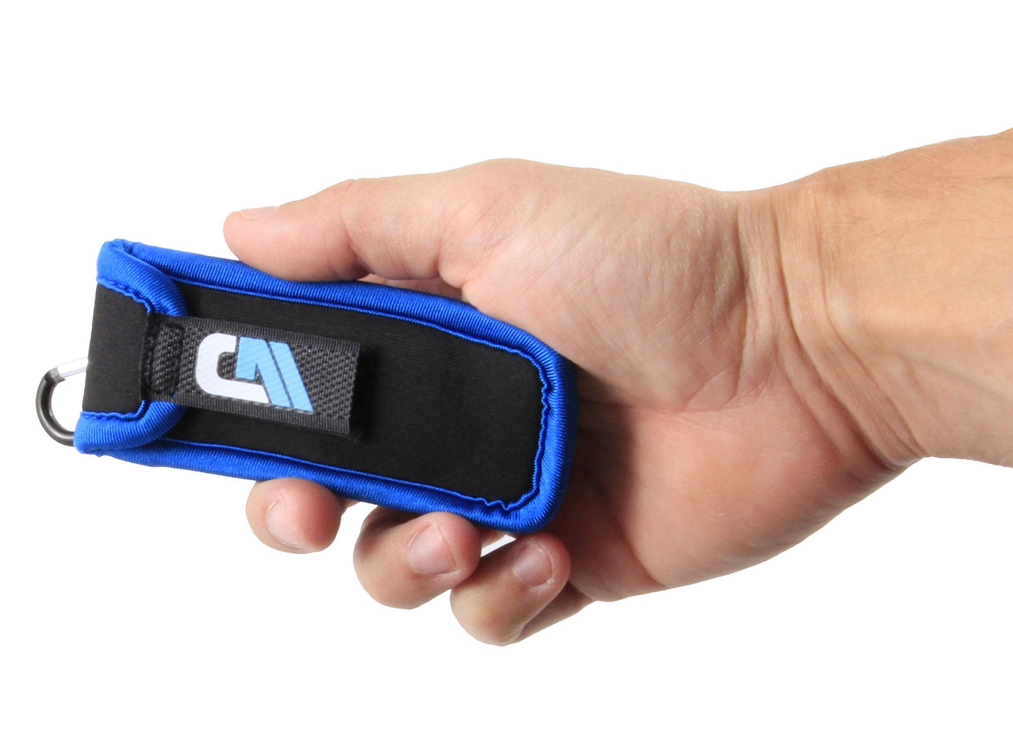 Lip Balm Holder - Clip on Neoprene Chapstick Pouch Easily clips onto Backpack or belt for Convenient Travel and Storage - Carabiner Included