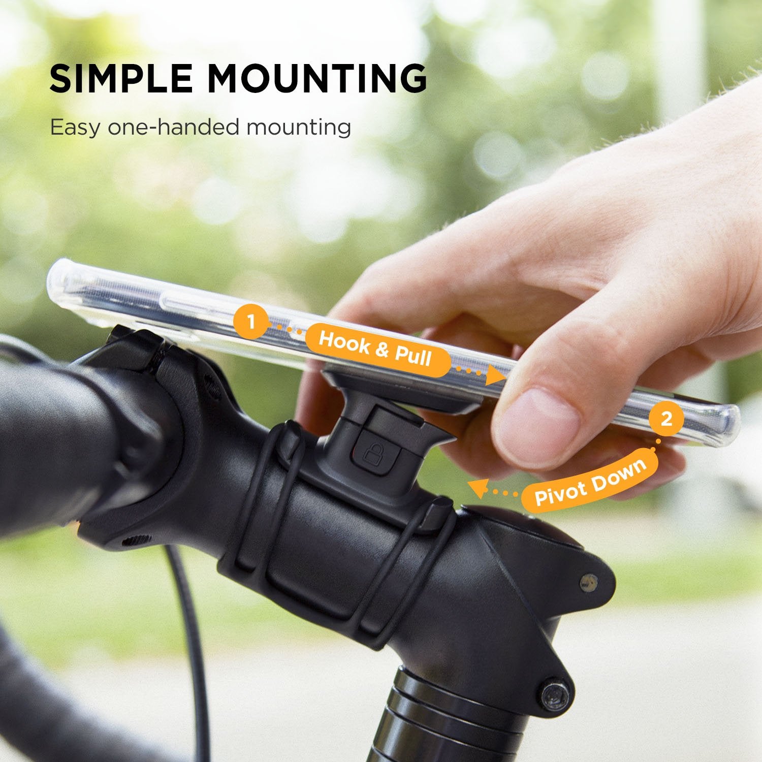 iOttie - Soporte de Bicicleta para iPhone, HLBKIO104