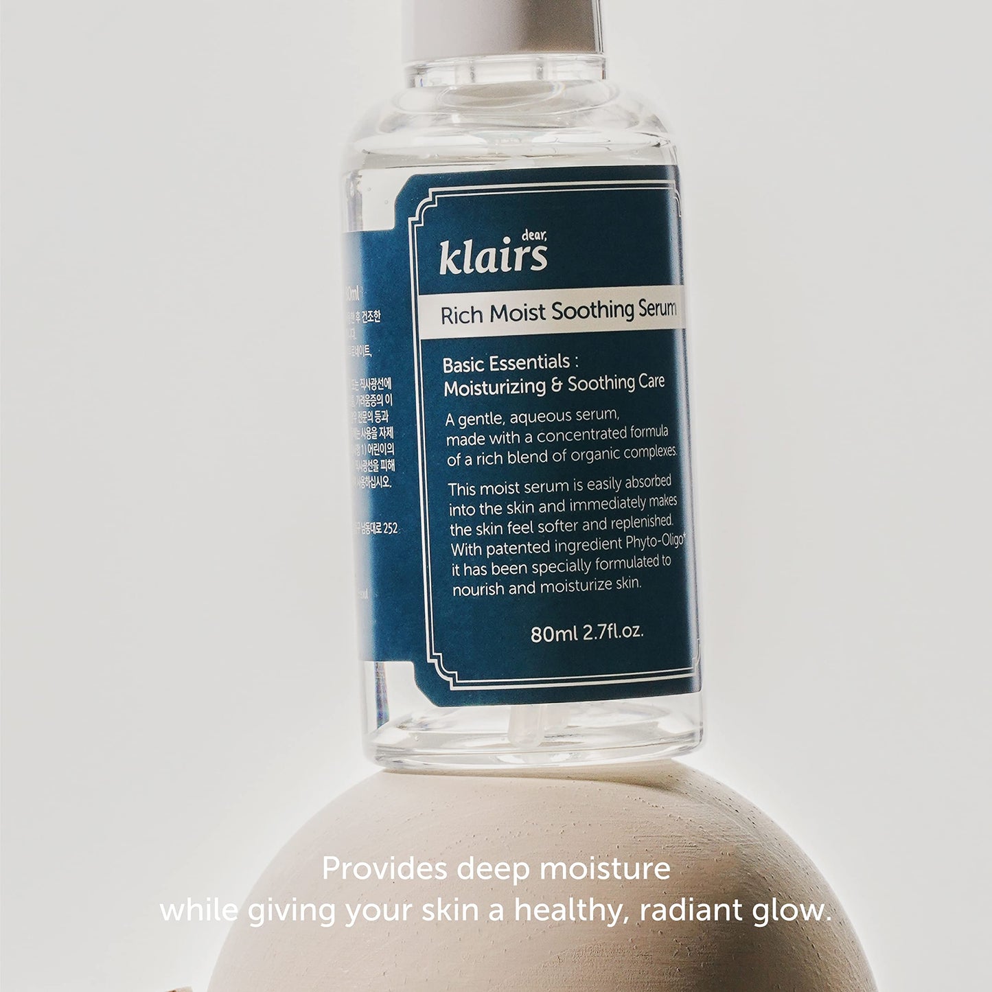 [KLAIRS] Rich Moist Soothing Serum, facial moisturizer, essence, serum, 80ml, 2.7oz