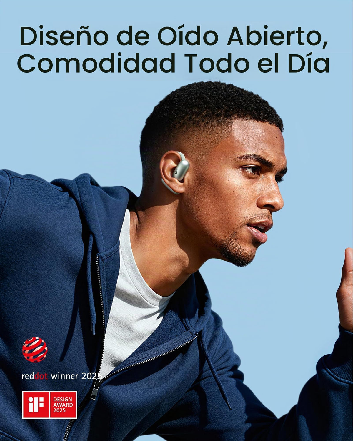Audífonos de Oído Abierto Soundcore by Anker Verde AeroFit 2