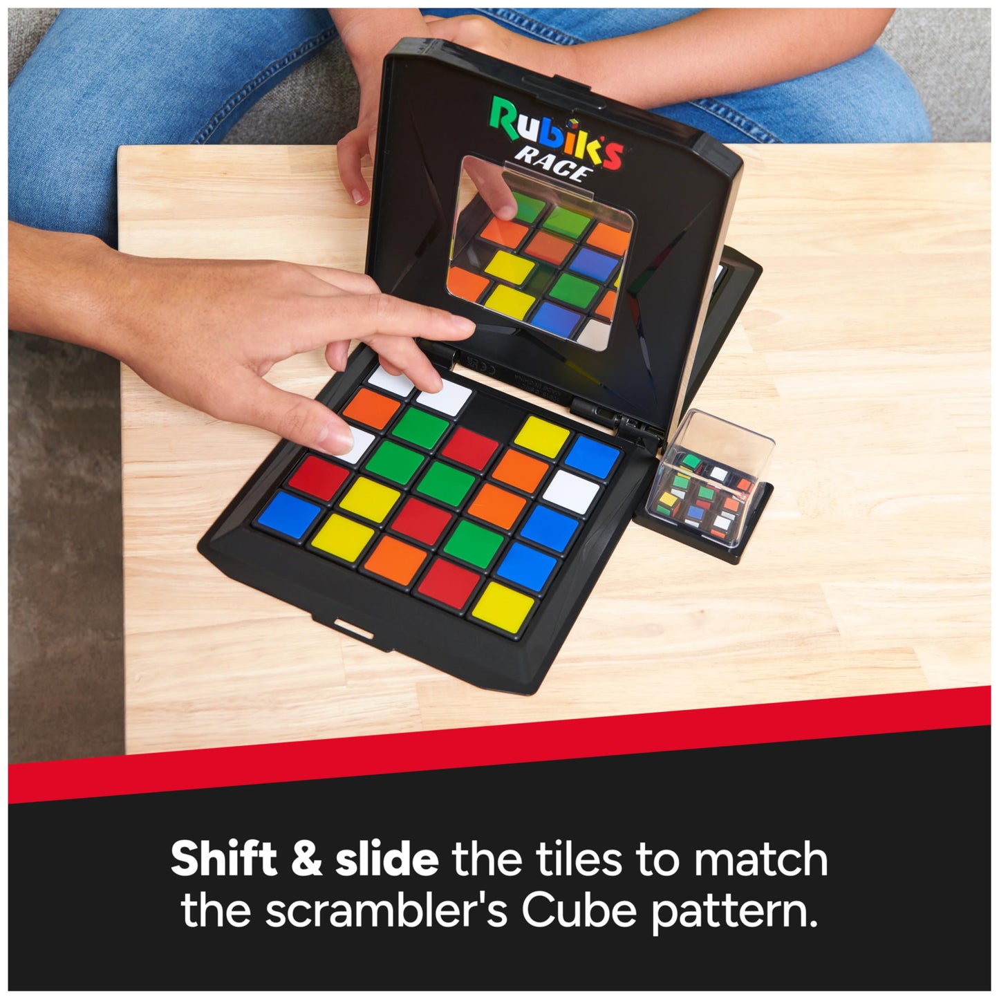Juego de Mesa Rubik's rápido de Estrategia definitiva Carrera para Dos Jugadores